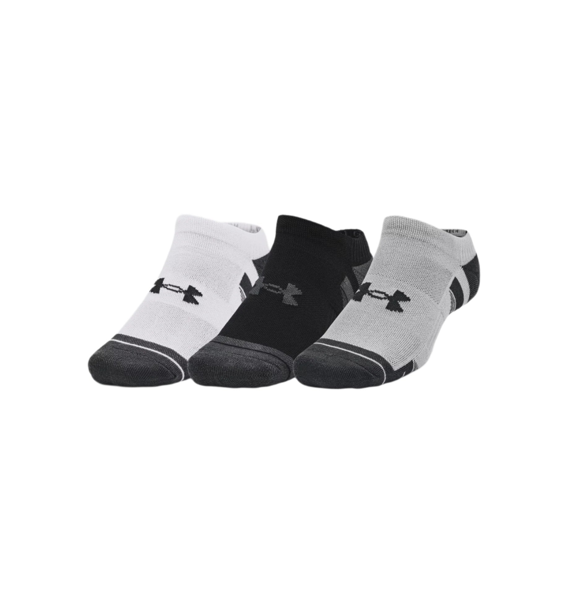 UA Performance Tech No Show Socks 1379503