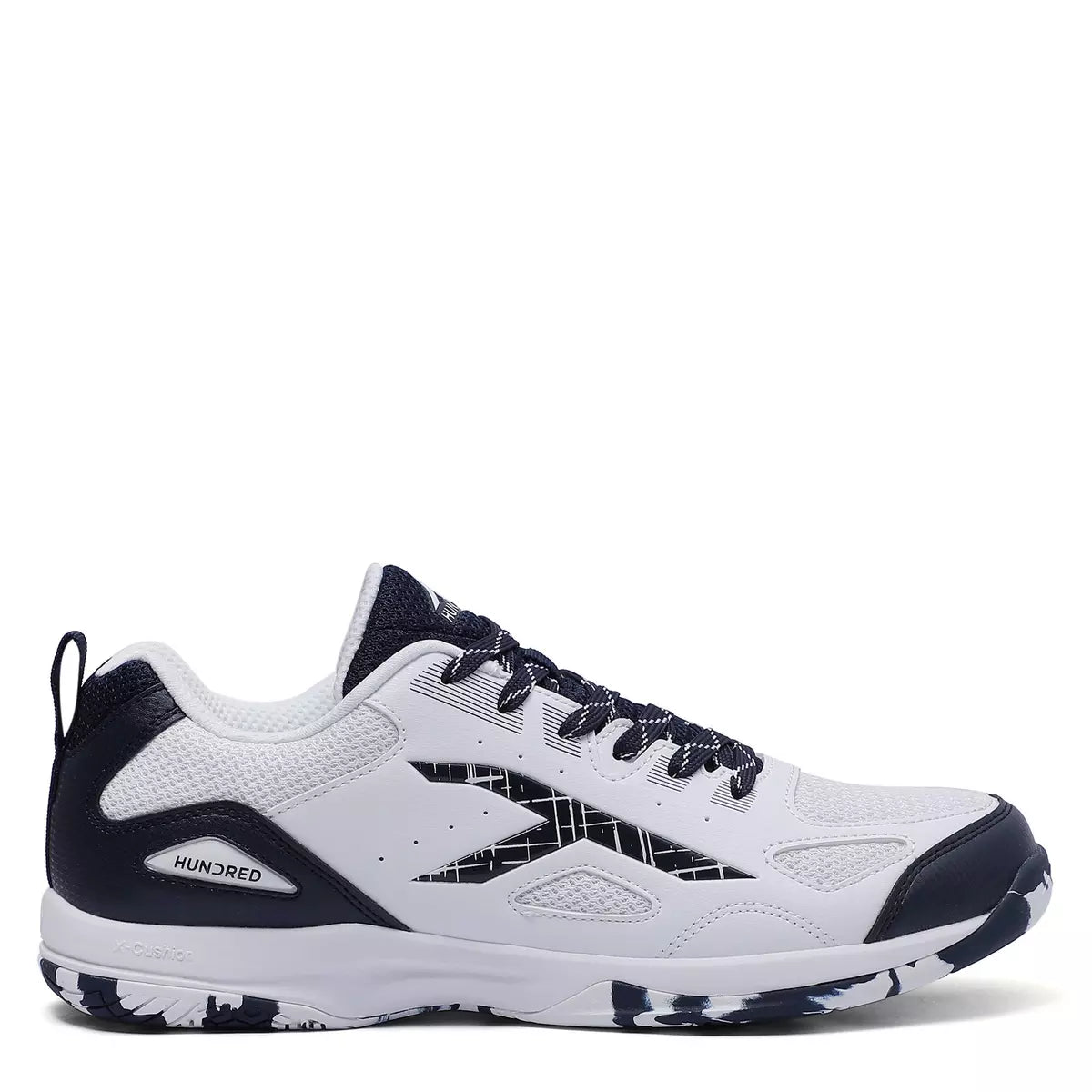 Hundred Galaxy Badminton Shoes - White/Navy