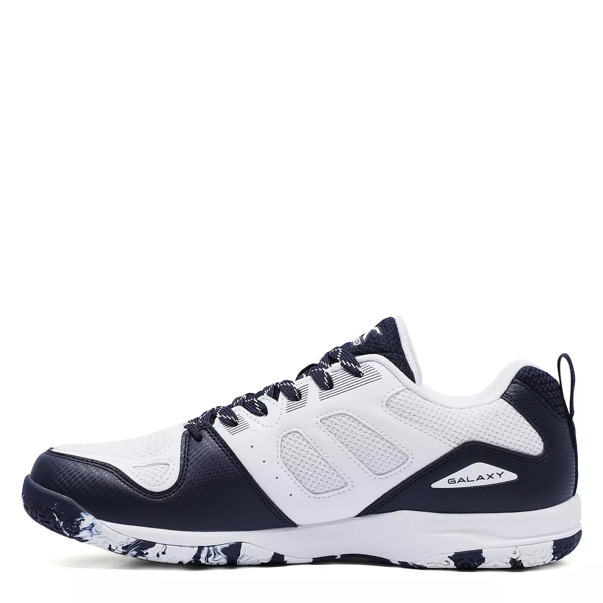 Hundred Galaxy Badminton Shoes - White/Navy