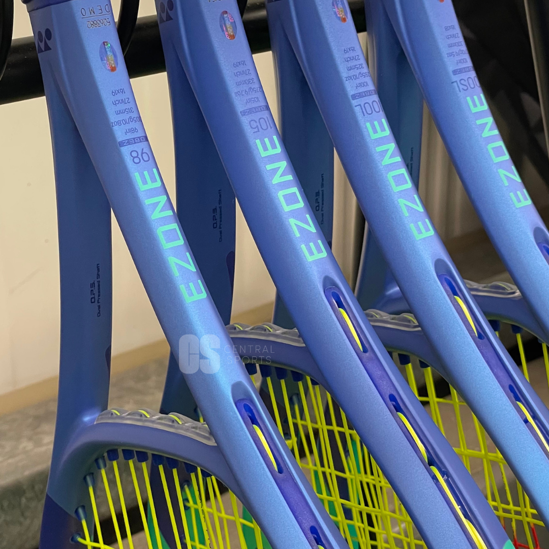 Yonex Ezone α (Alpha) SL (Blast Blue) 2025 Tennis Racket - Strung Ezone 08