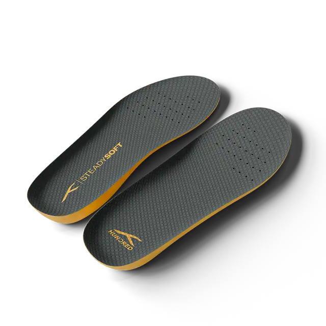 Hundred SteadySoft Insole - Dark Grey/Orange