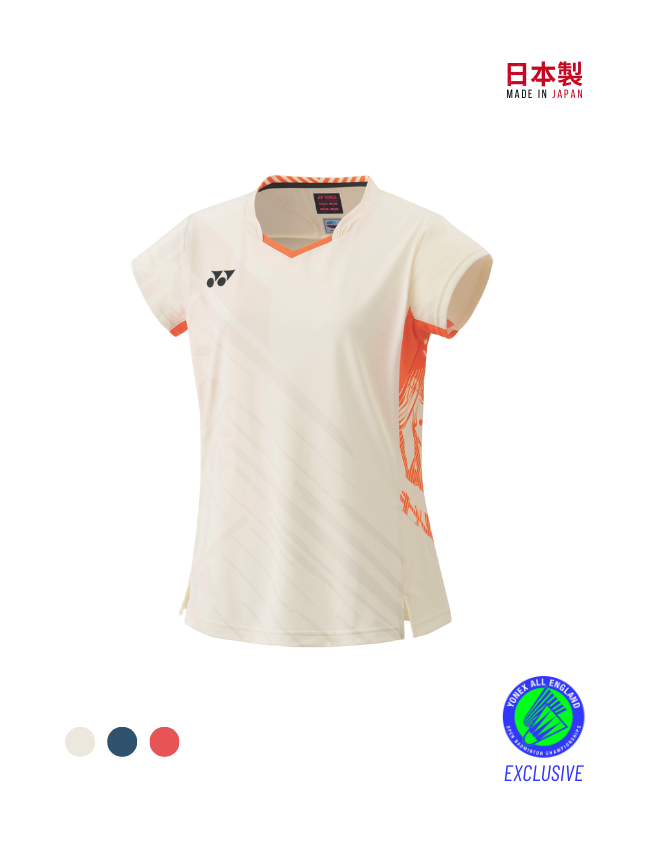 Yonex Women's Crew Neck Shirt 20858YX Cream