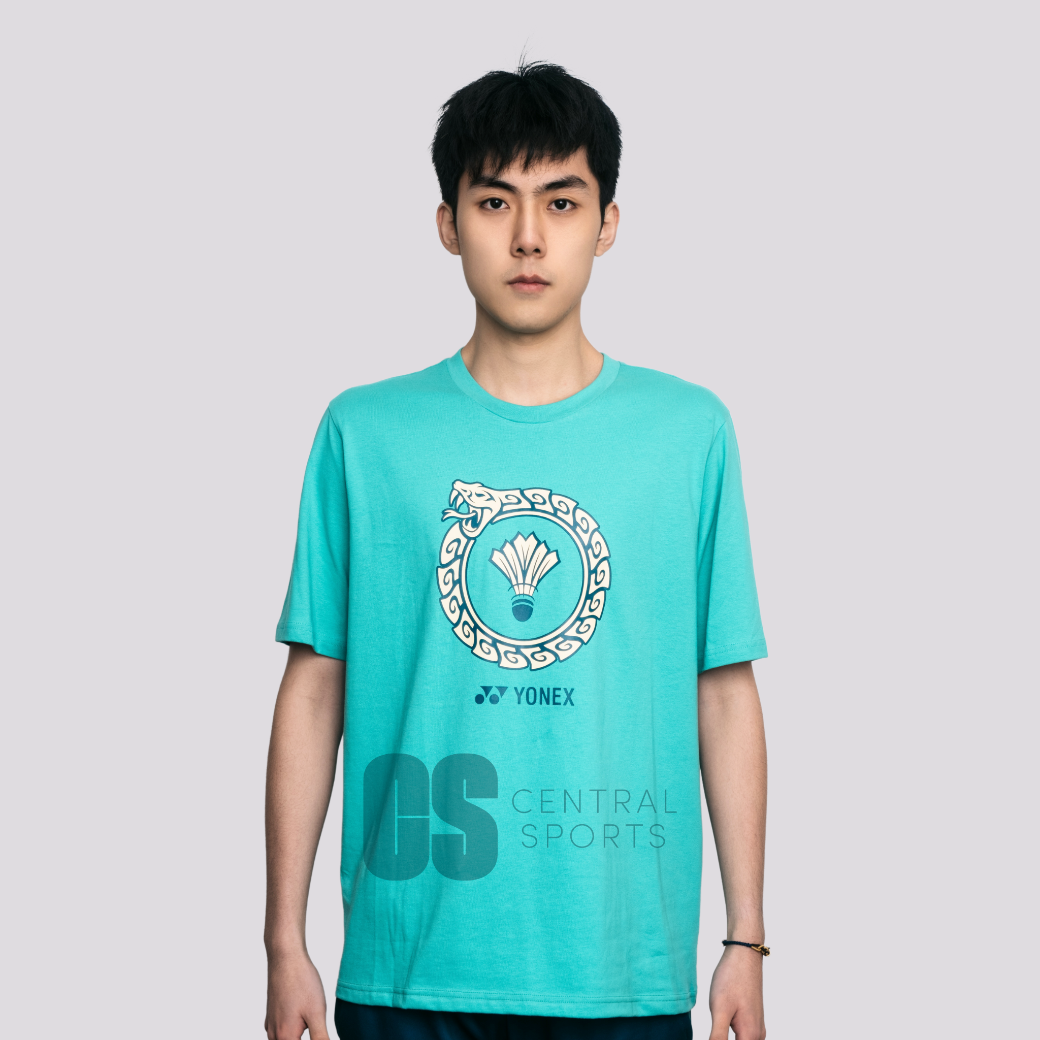 Yonex CNY2025 Snake Ring Mens Cotton T-Shirt Jade