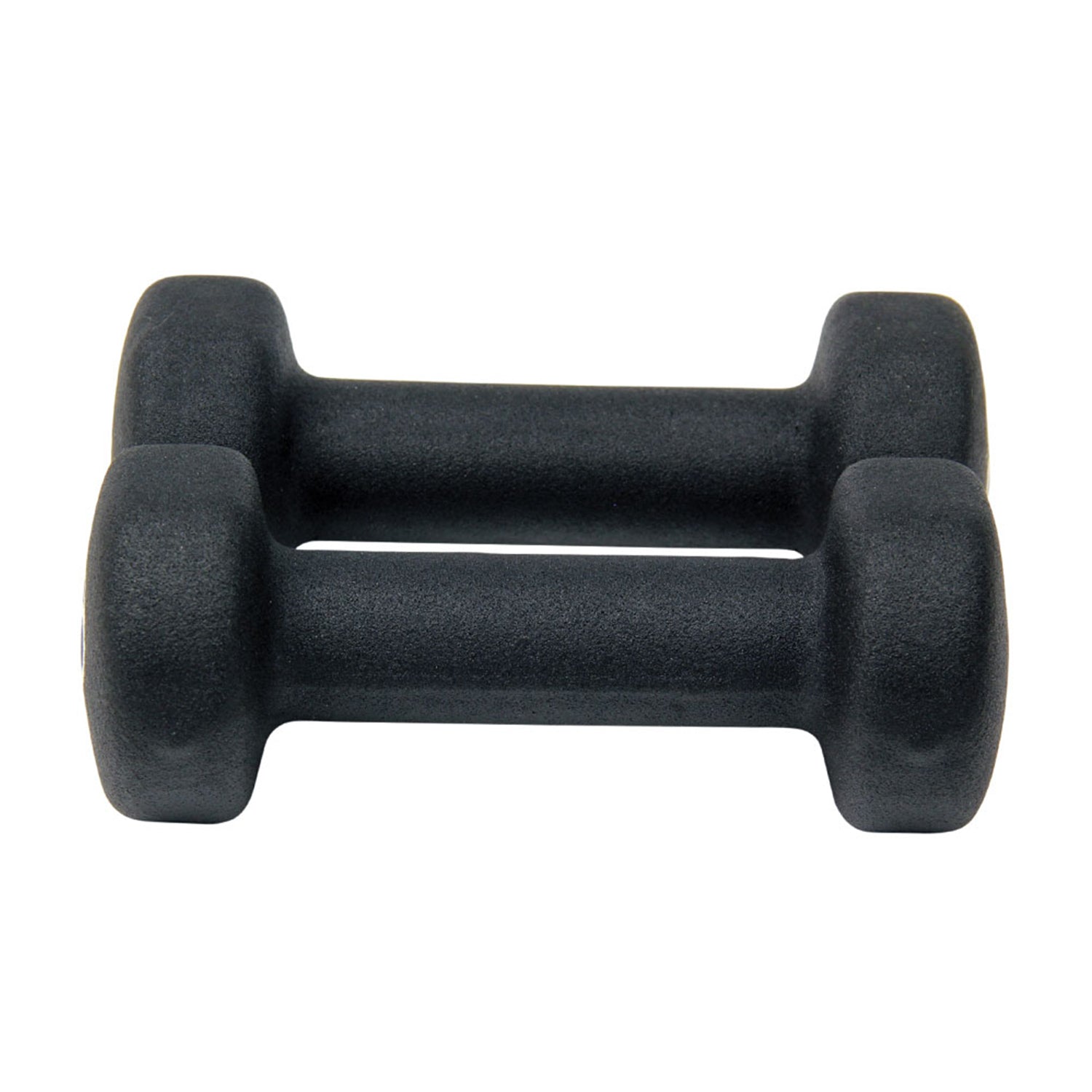 Fitness Mad Black Neoprene 1kg Dumbbells (Pair)