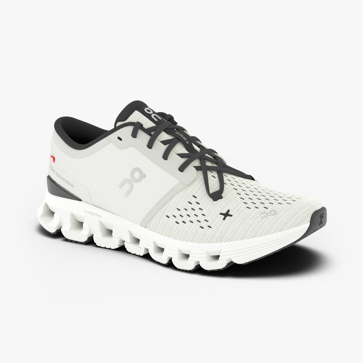 ON Cloud X 4 Running Shoe Mens (Ivory/Black)