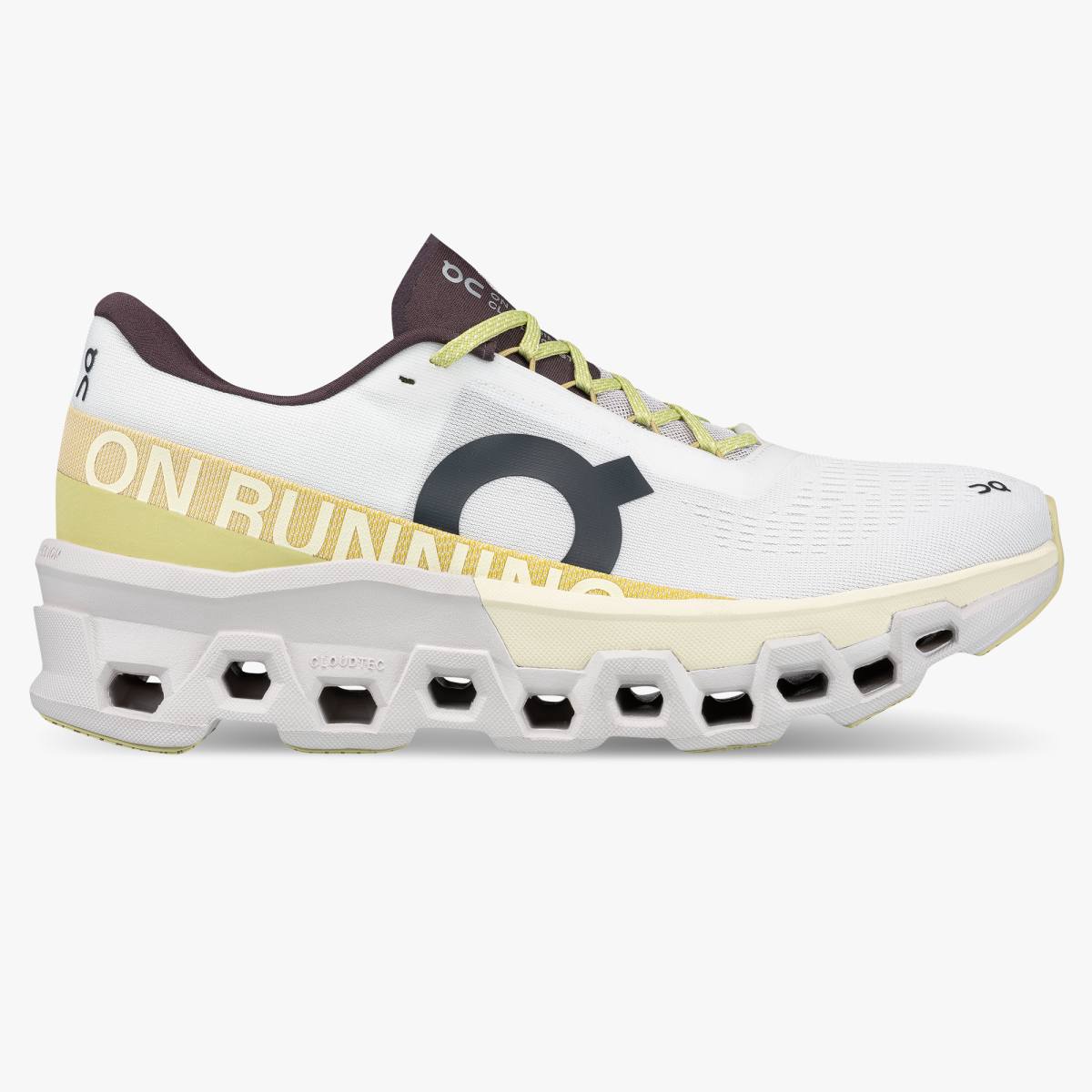 ON Cloudmonster 2 Running Shoes Womens (Undyed/Zest)