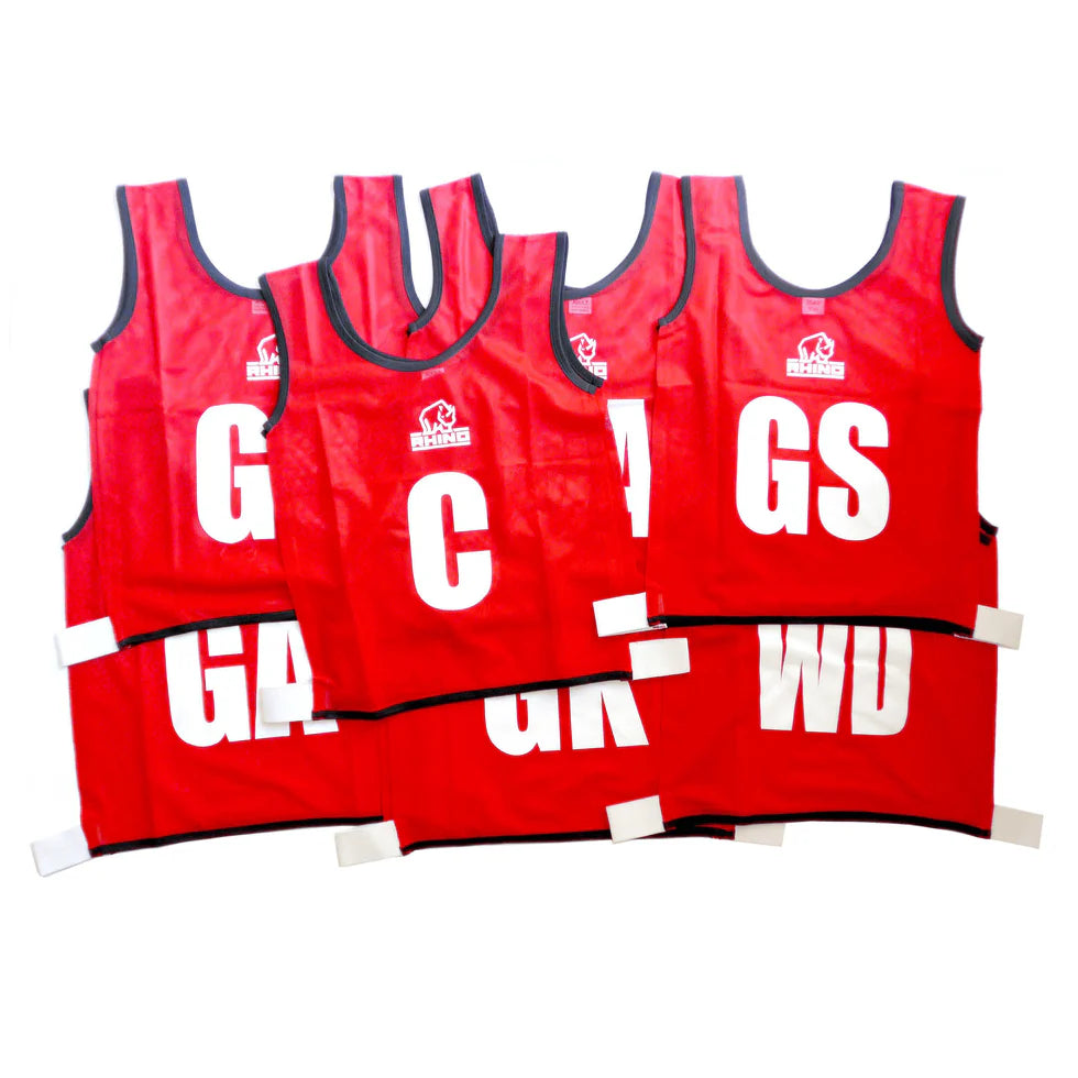 Rhino Netball Bib Set