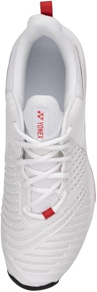 Yonex Sonicage 3 Mens (White/Red) Tennis Shoes