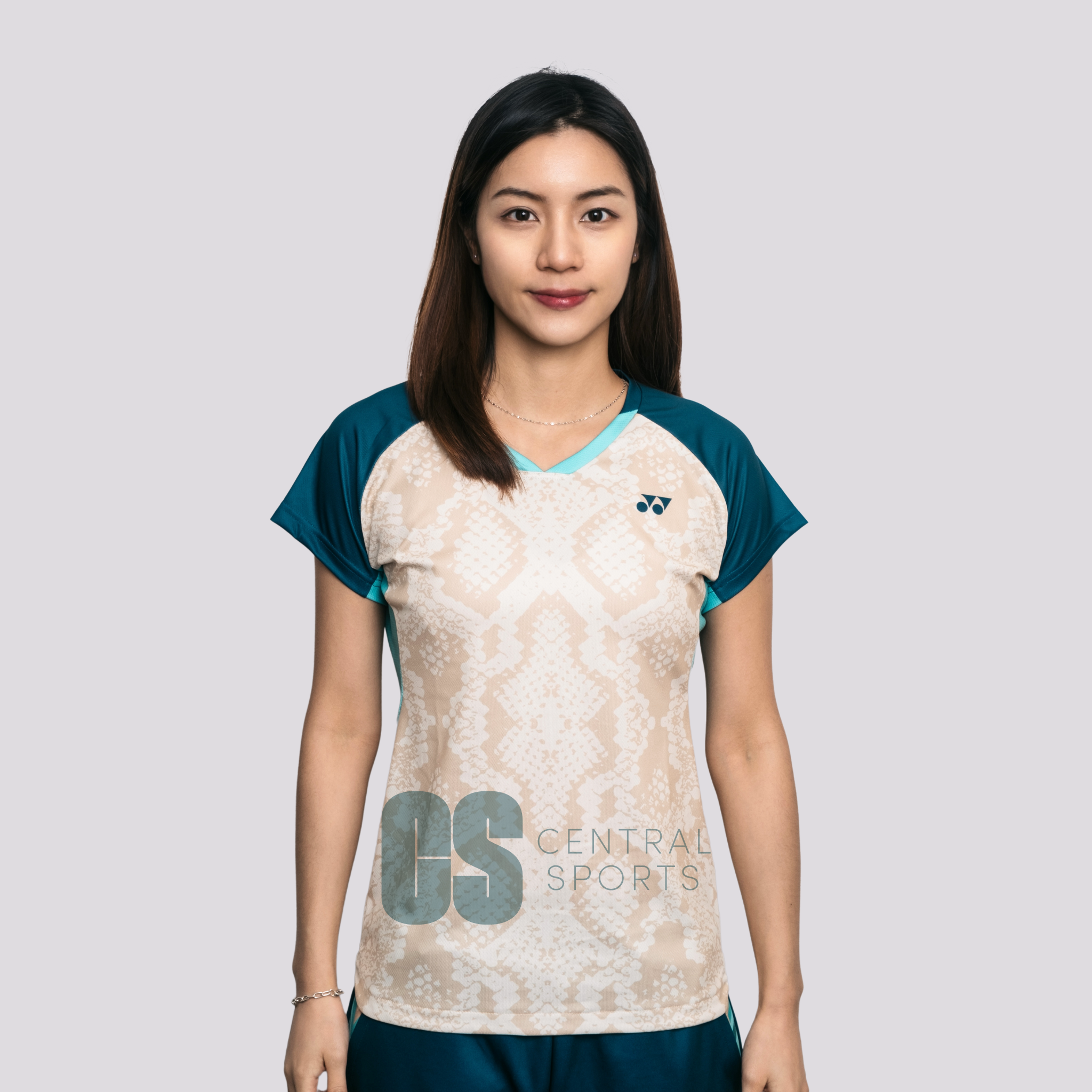 Yonex CNY2025 Snakeskin Game Top Womens Ivory