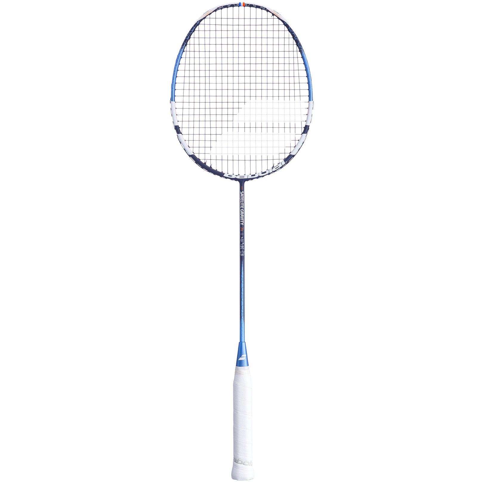 BABOLAT SATELITE GRAVITY 74 Strung Full Cover WHITE/BLUE MOON 601393