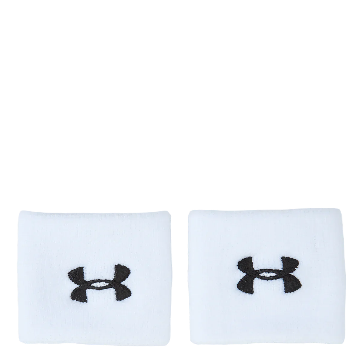 Under Armour 3 Performance Wristbands (White/Black)