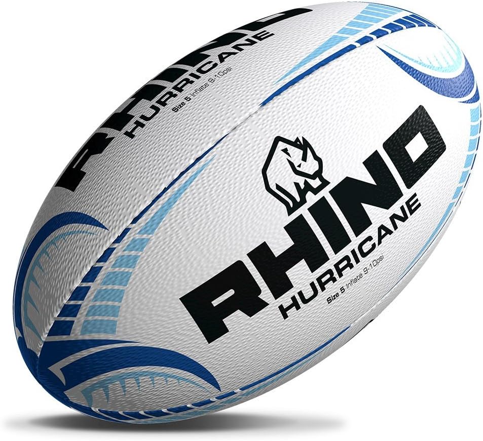 Rhino HURRICANE Rugby Ball WHITE