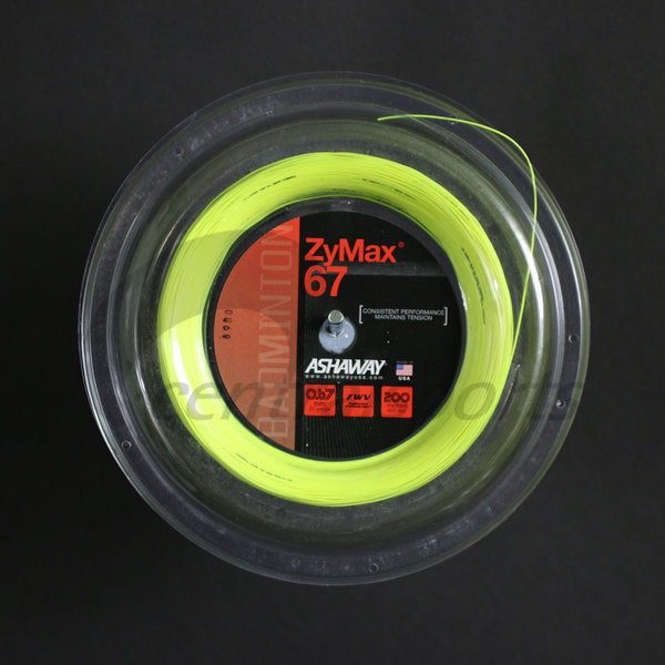 Ashaway ZyMax 67 Yellow 200m