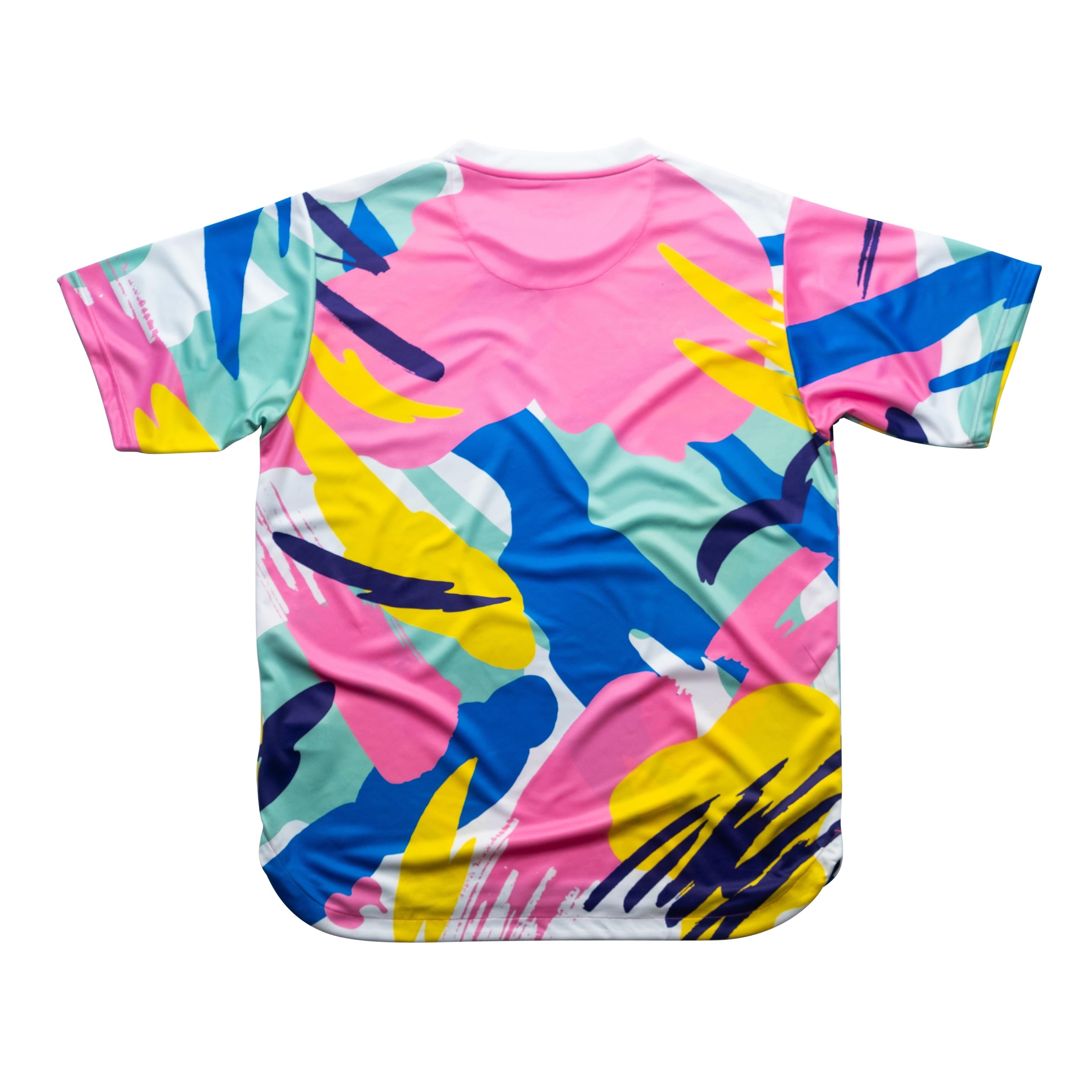 Aixo Abstract T-Shirt Mens (Multicolour Dark)