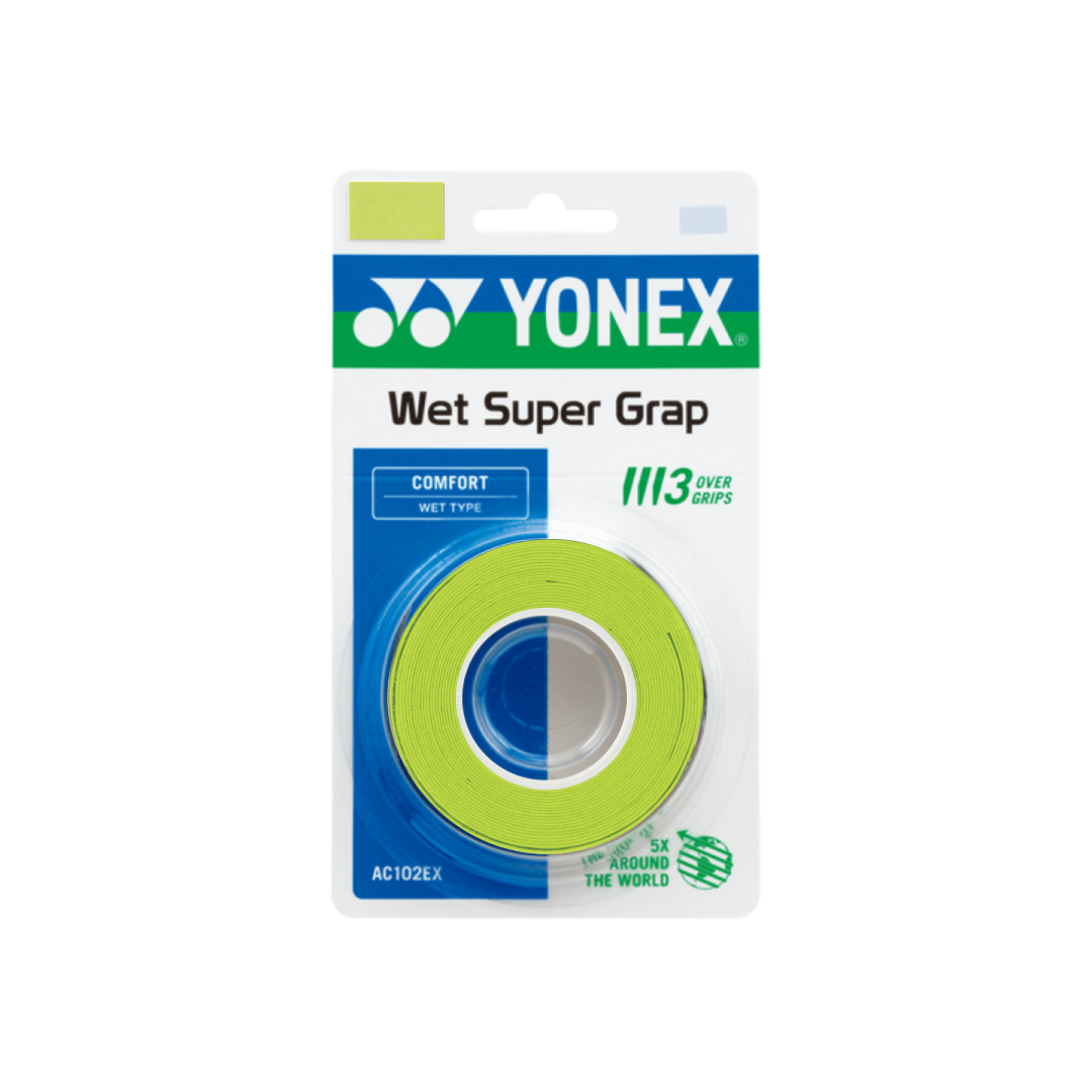 Yonex AC102EX Wet Super Grap (3 Pieces)