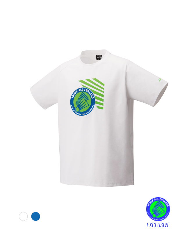 Yonex All England Souvenir Unisex T-Shirt YOB25003EX White