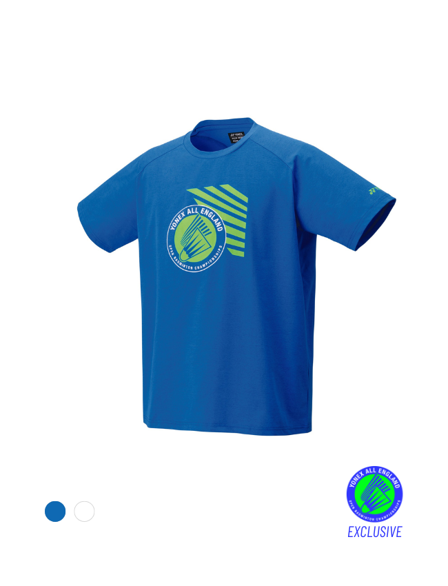 Yonex All England Souvenir Unisex T-Shirt YOB25003EX Electric Blue