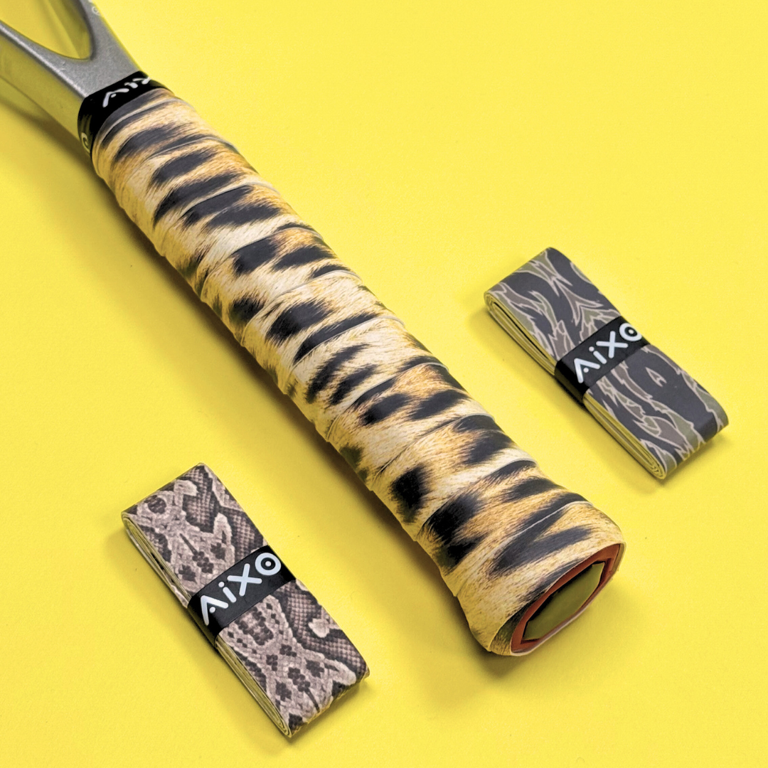 Aixo Tiger Camo Tacky Overgrip