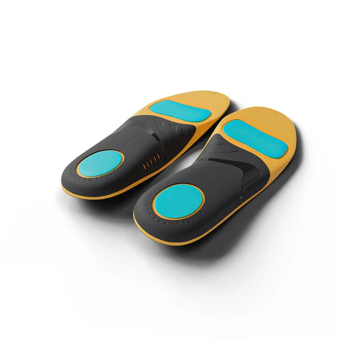 Hundred Fusion Support Insole - Black/Orange/Sea Blue