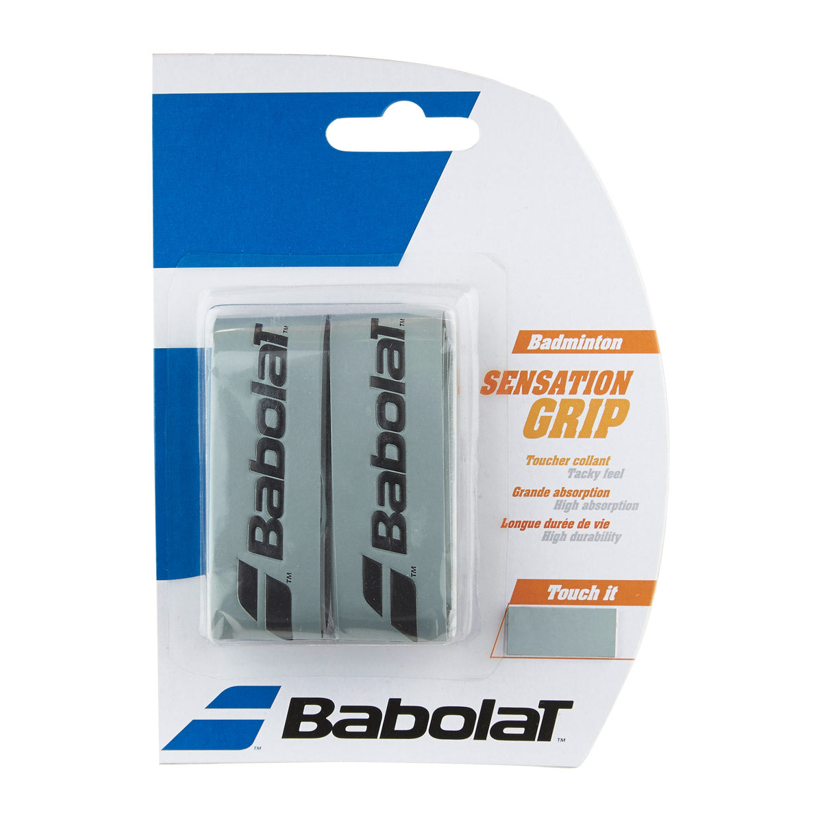 Babolat Sensation Grip (2 Pieces ) Silver