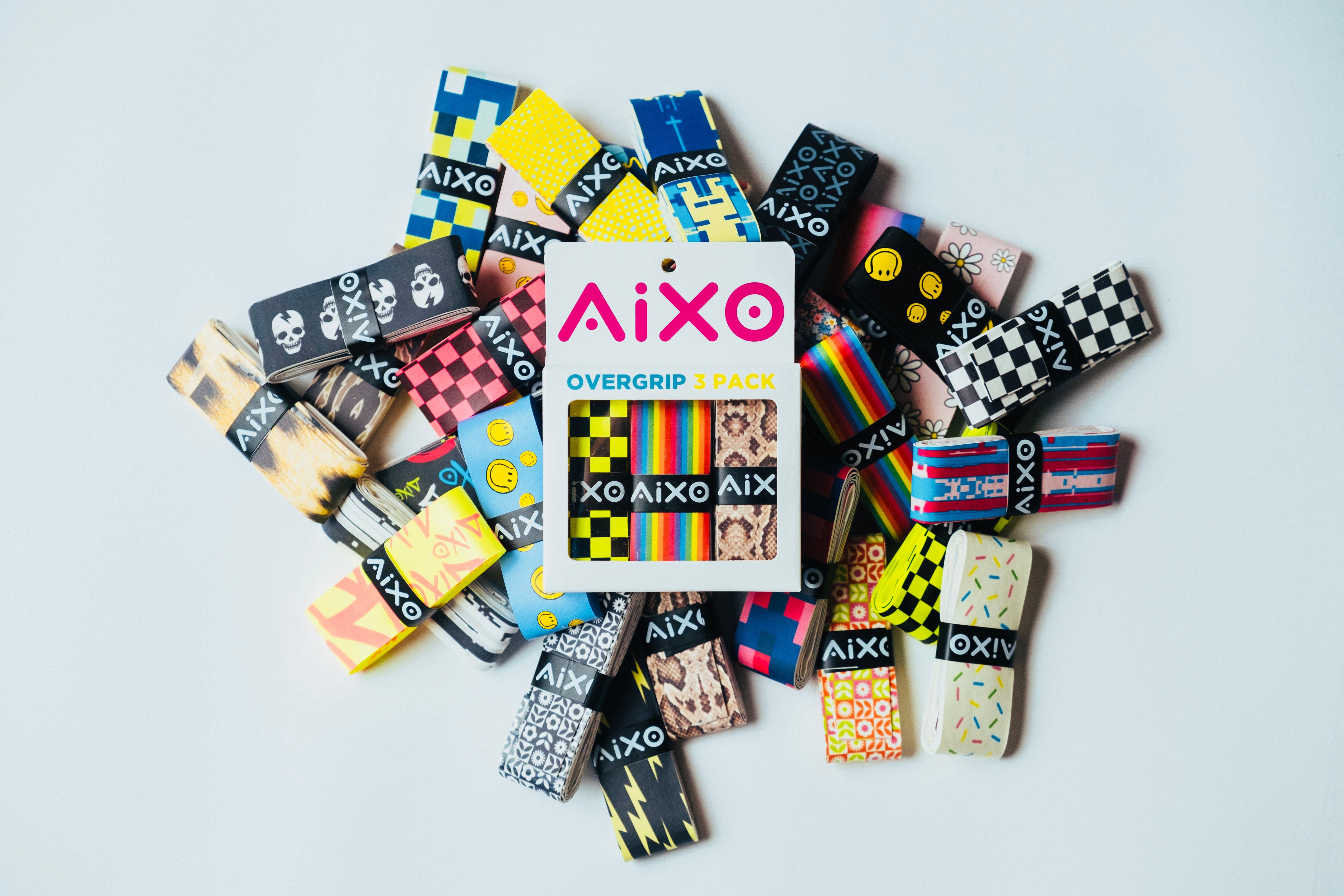 Aixo Speckle Tacky Overgrip Bright