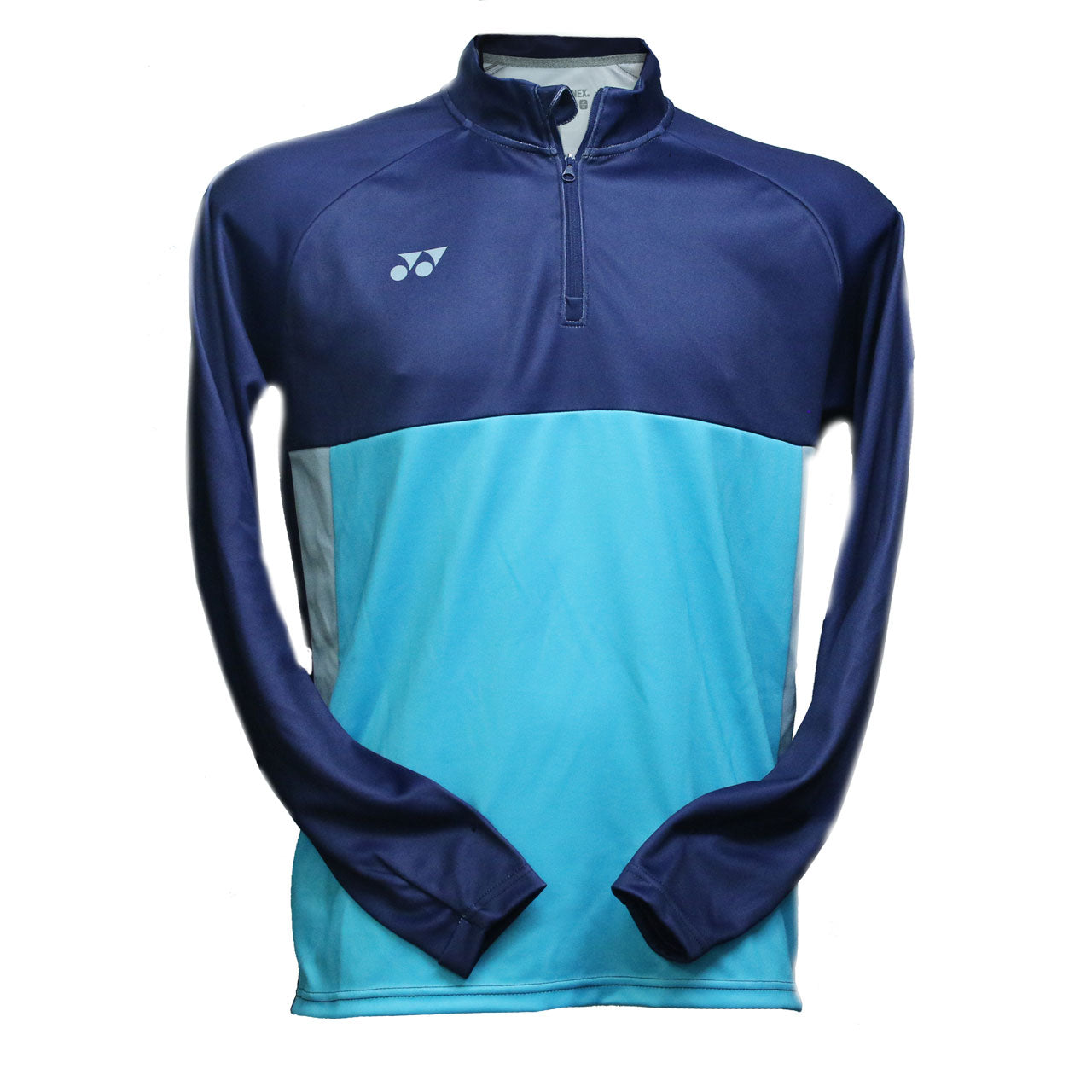 Yonex YML123 Zip Midlayer (Navy/Silver/Sky)