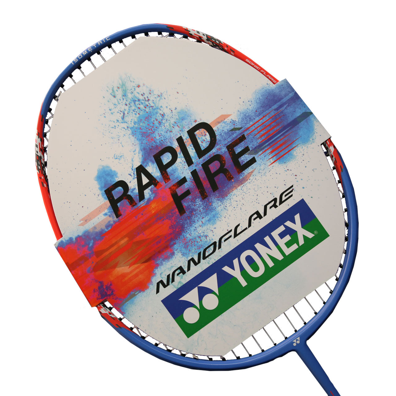 Yonex Nanoflare E13 Badminton Racket Strung (BLUE/RED)