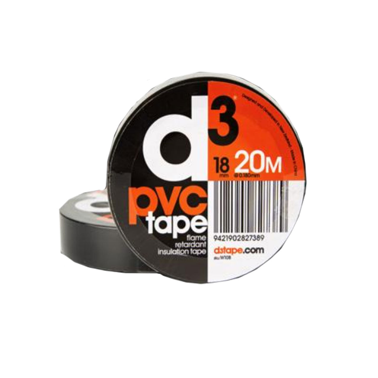 D3 PVC TAPE 19mm x 20m