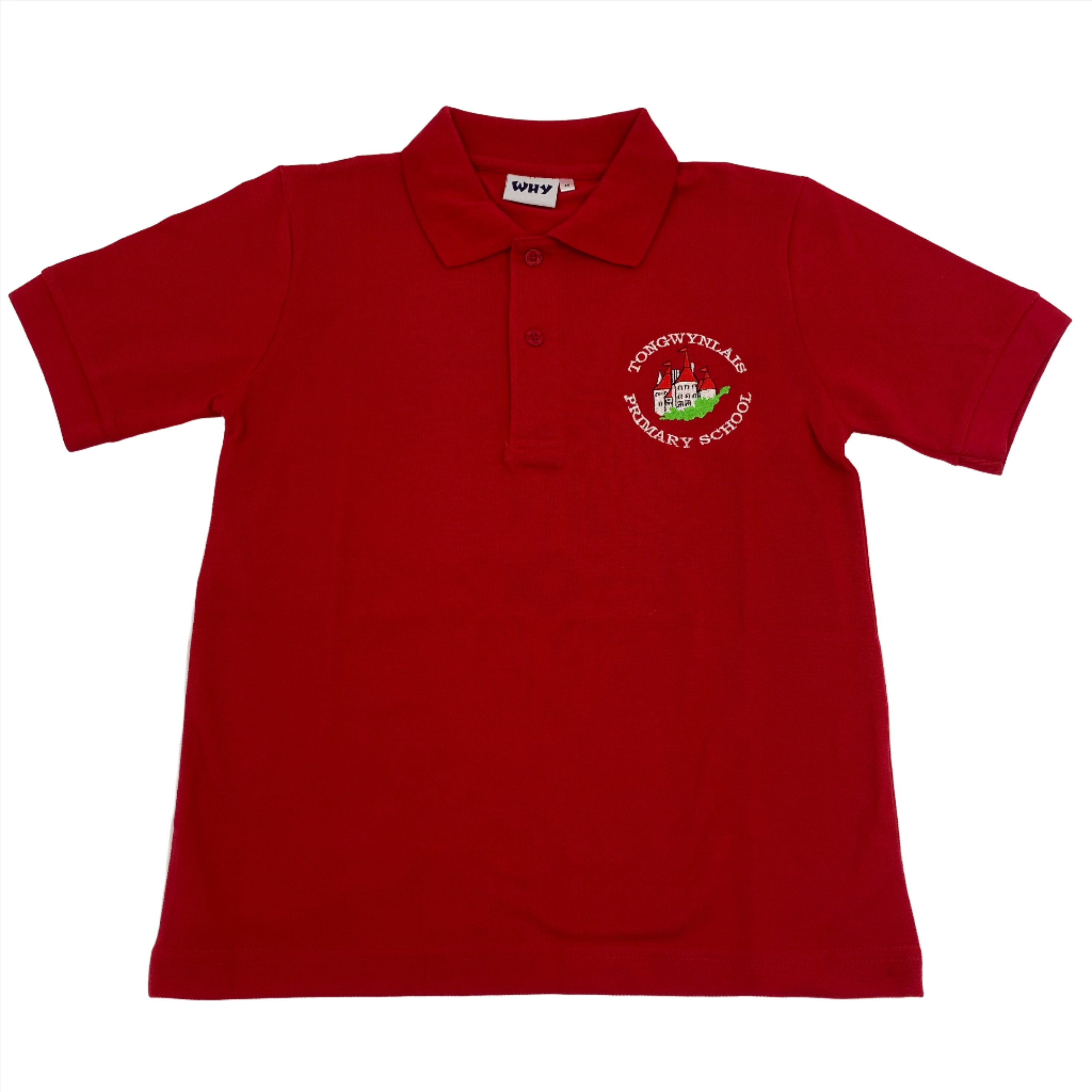 Tongwynlais Primary School Red Polo