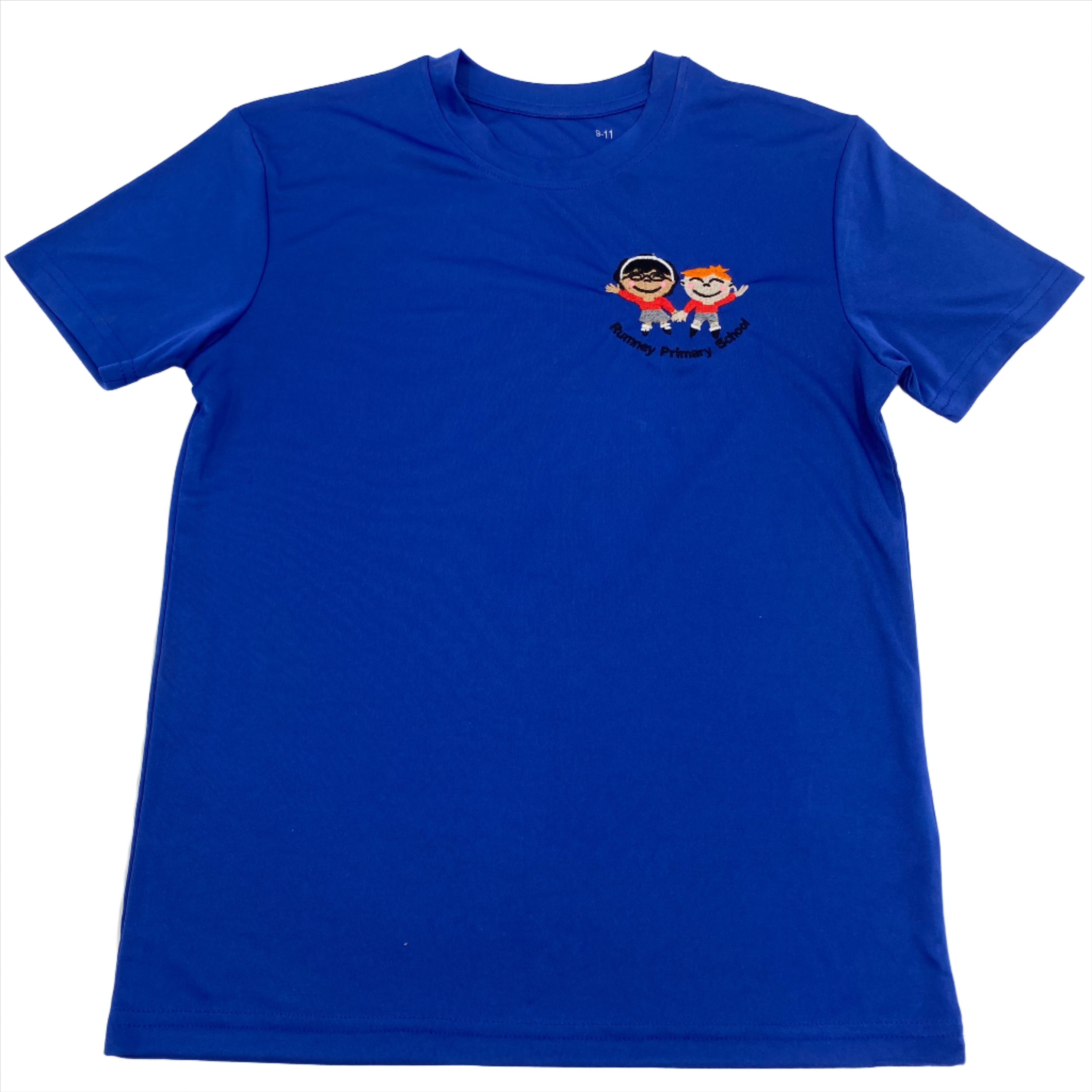 Rumney Primary School PE T shirt Royal