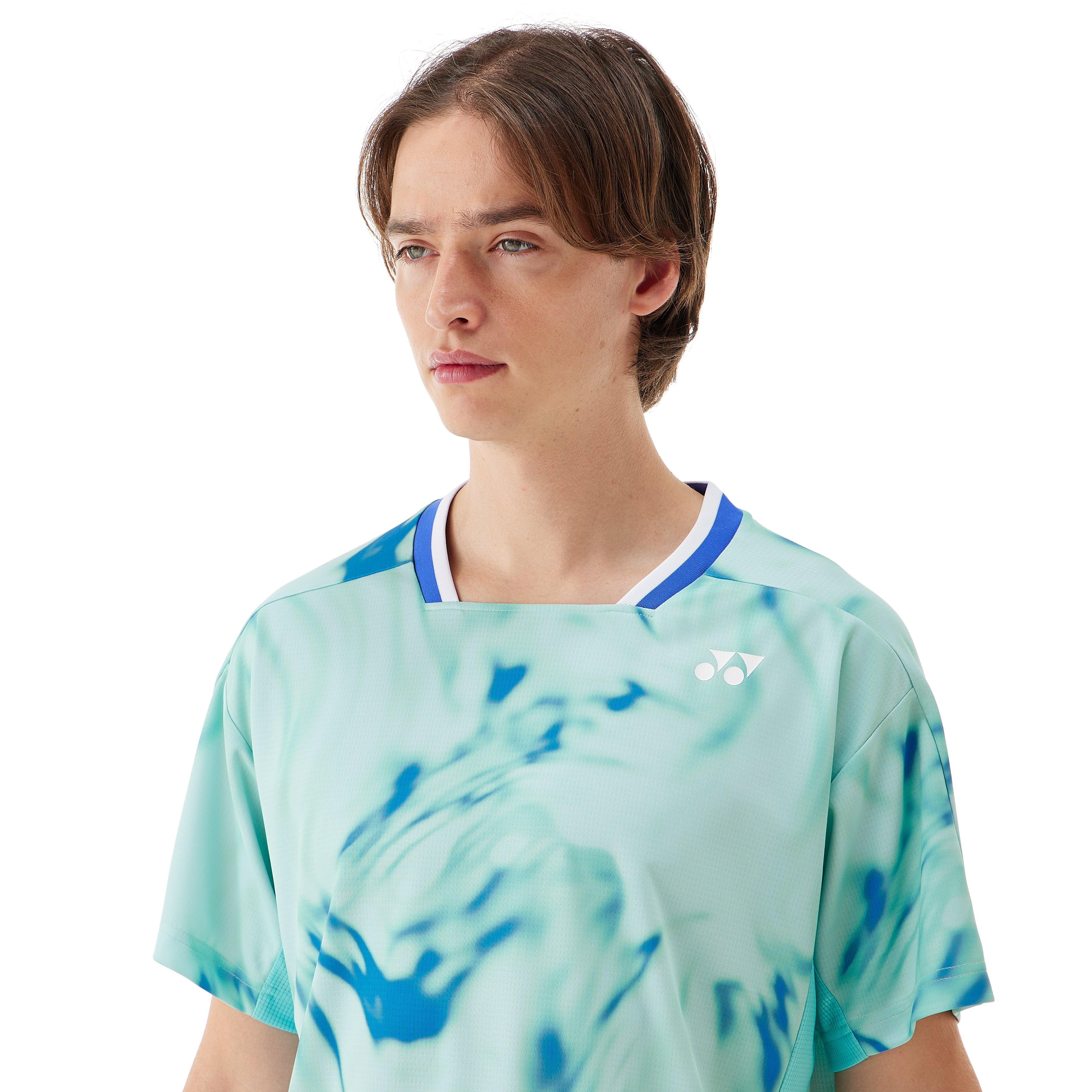 Yonex Men's Crew Neck Shirt 10649EX Peppermint