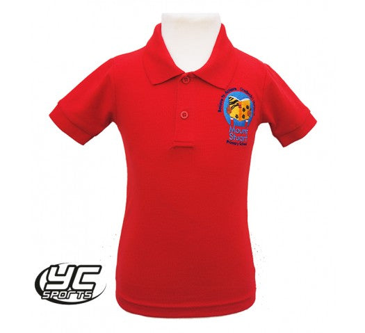 Mount Stuart Primary School Polo (Red)