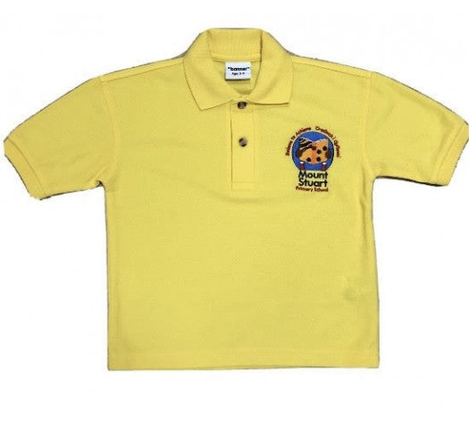 Mount Stuart Primary School Polo (Yellow)