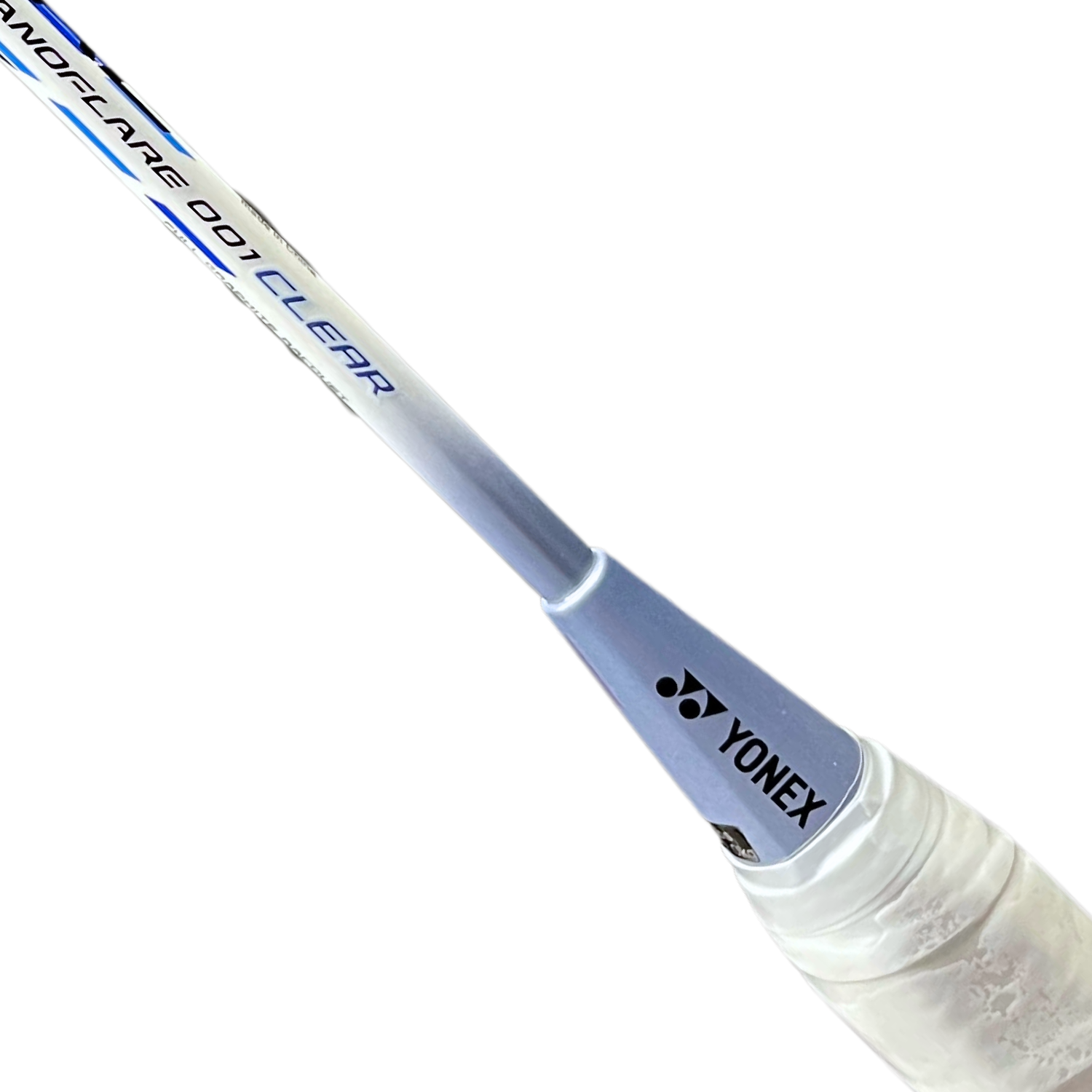 Yonex Nanoflare 001 CLEAR Badminton Racket (White/Sax)