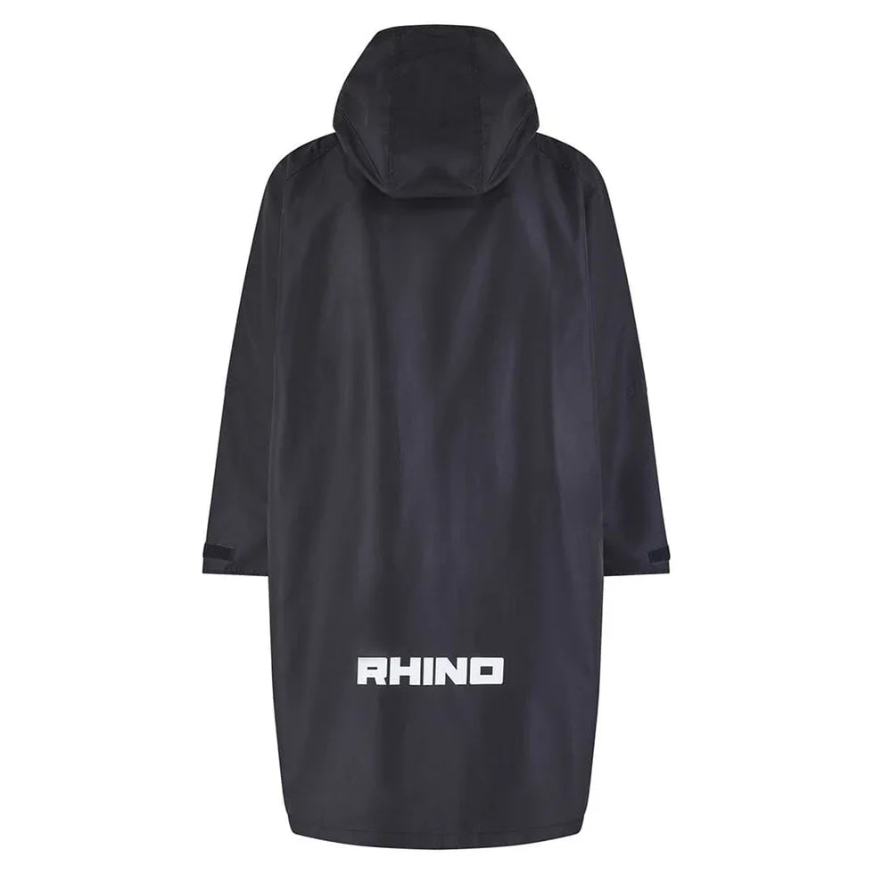 Rhino Sherpa Robe Unisex (Navy/Black)