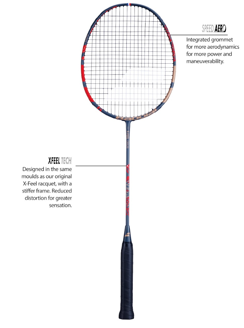 Babolat X-Feel Origin 601450 Badminton Racket (Strung)