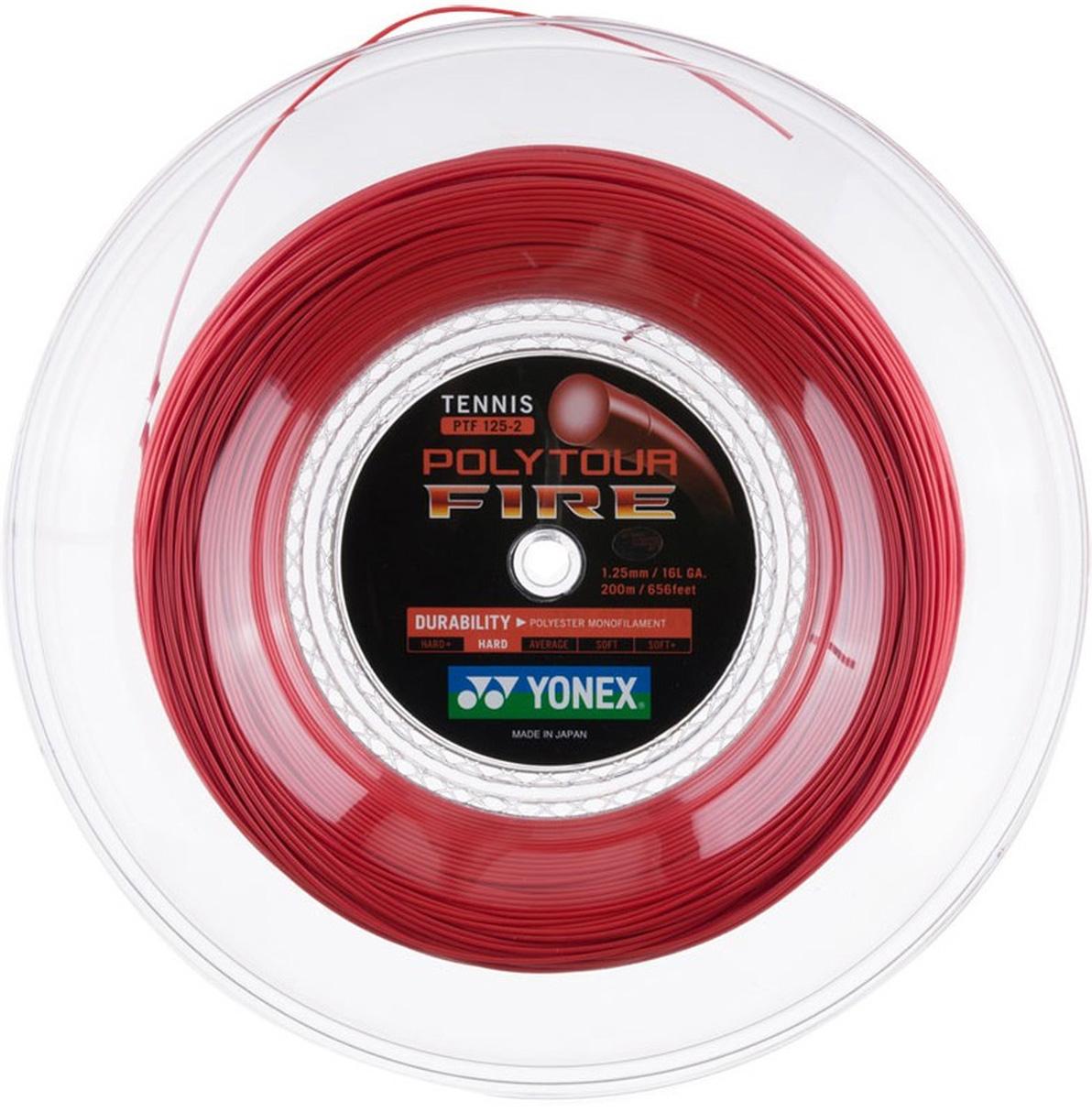 Yonex PolyTour Fire 16 1.30mm/200M Tennis String