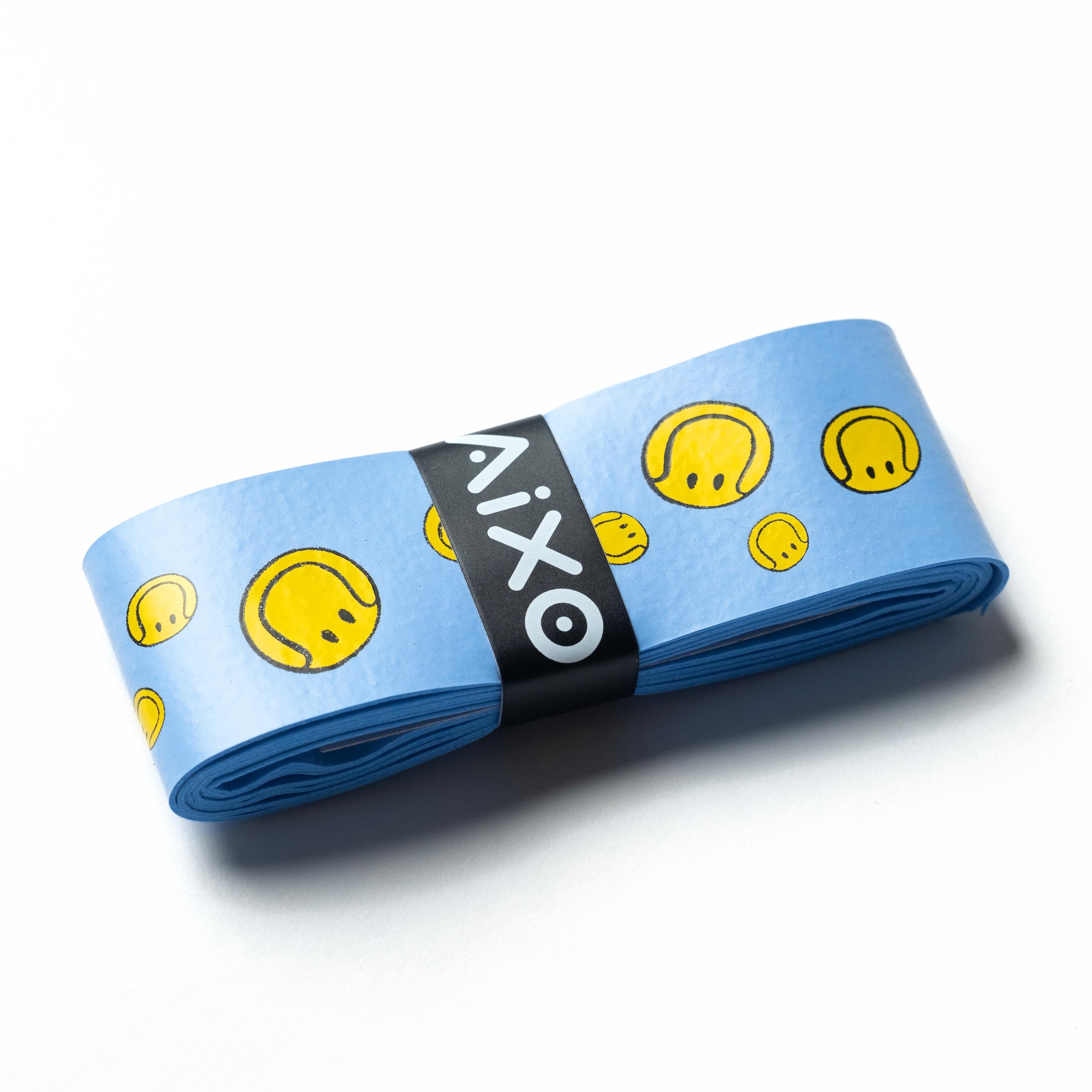 Aixo Smiley Ball Dry Overgrip Blue