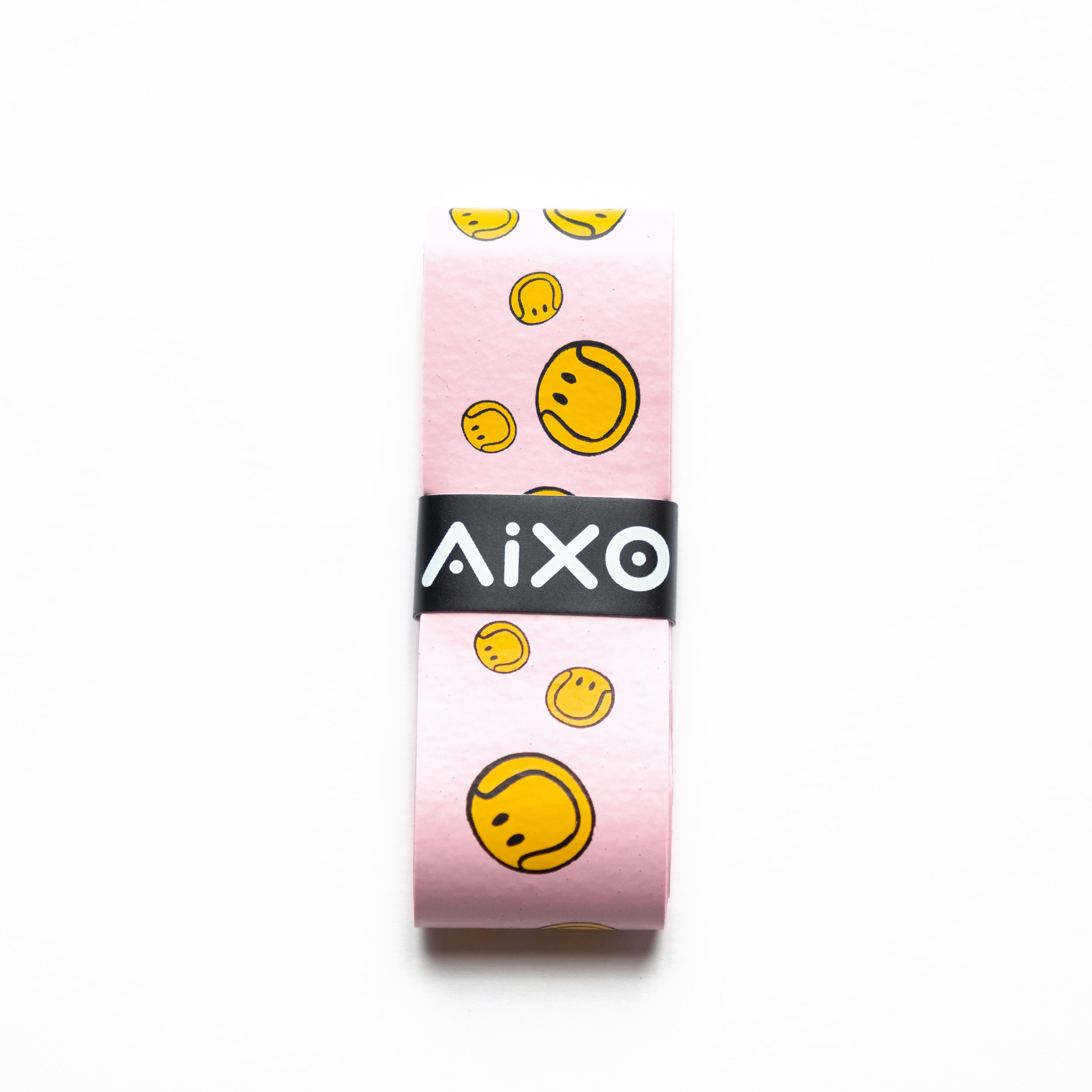 Aixo Smiley Ball Dry Overgrip Black