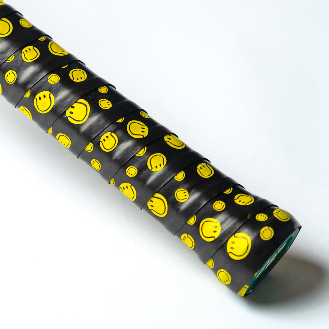 Aixo Smiley Ball Dry Overgrip Black