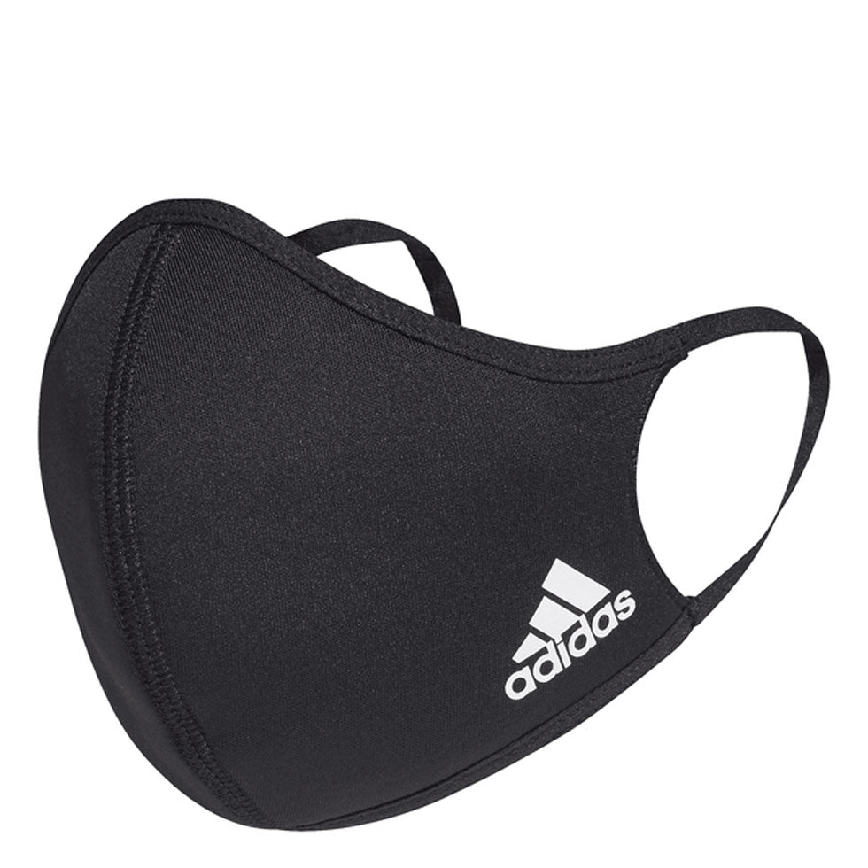 Adidas Face Masks  Med to Large 3 Pack Black