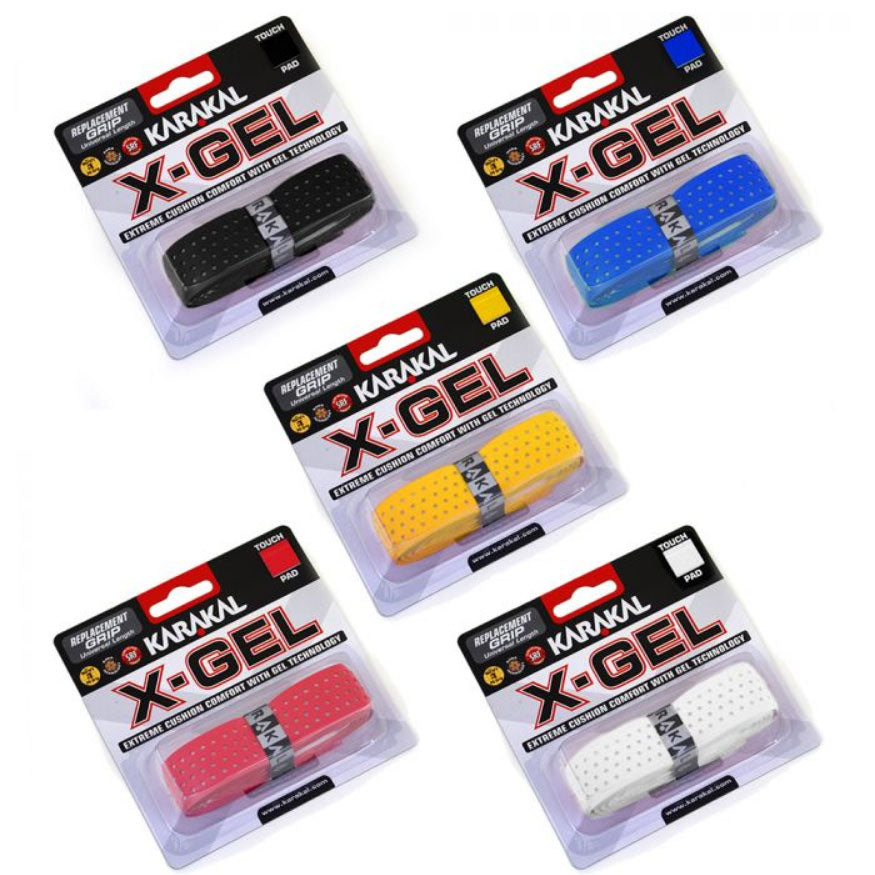 Karakal X-Gel Replacement Grips (Single)