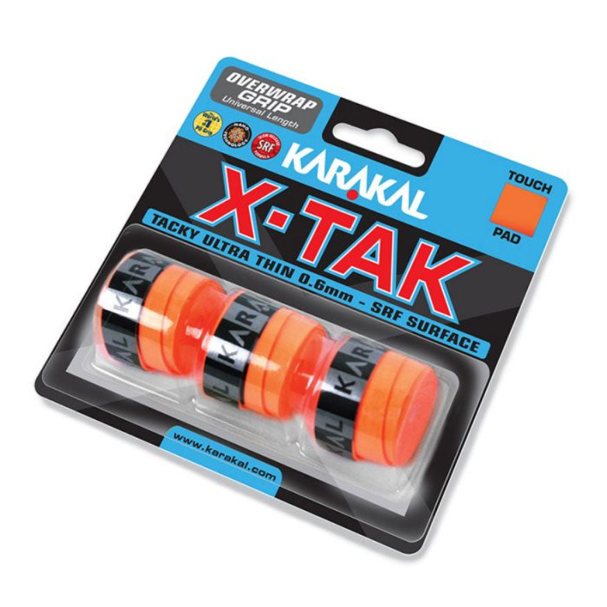 Karakal X-Tak Overgrips (3 Pieces)