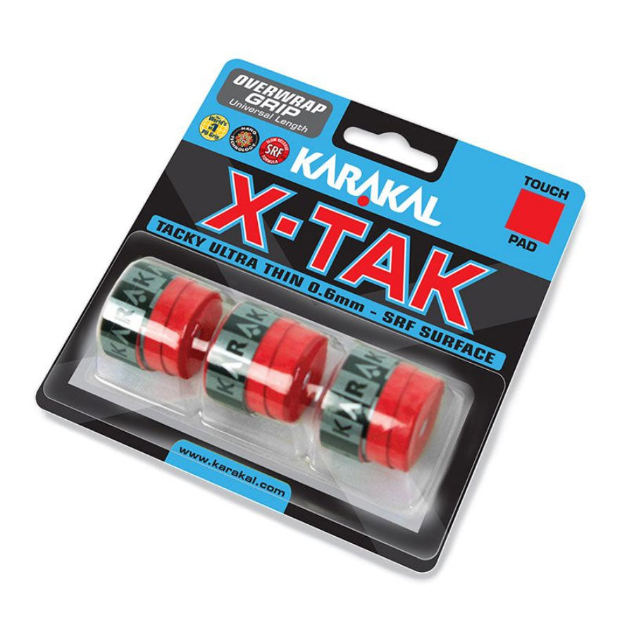 Karakal X-Tak Overgrips (3 Pieces)