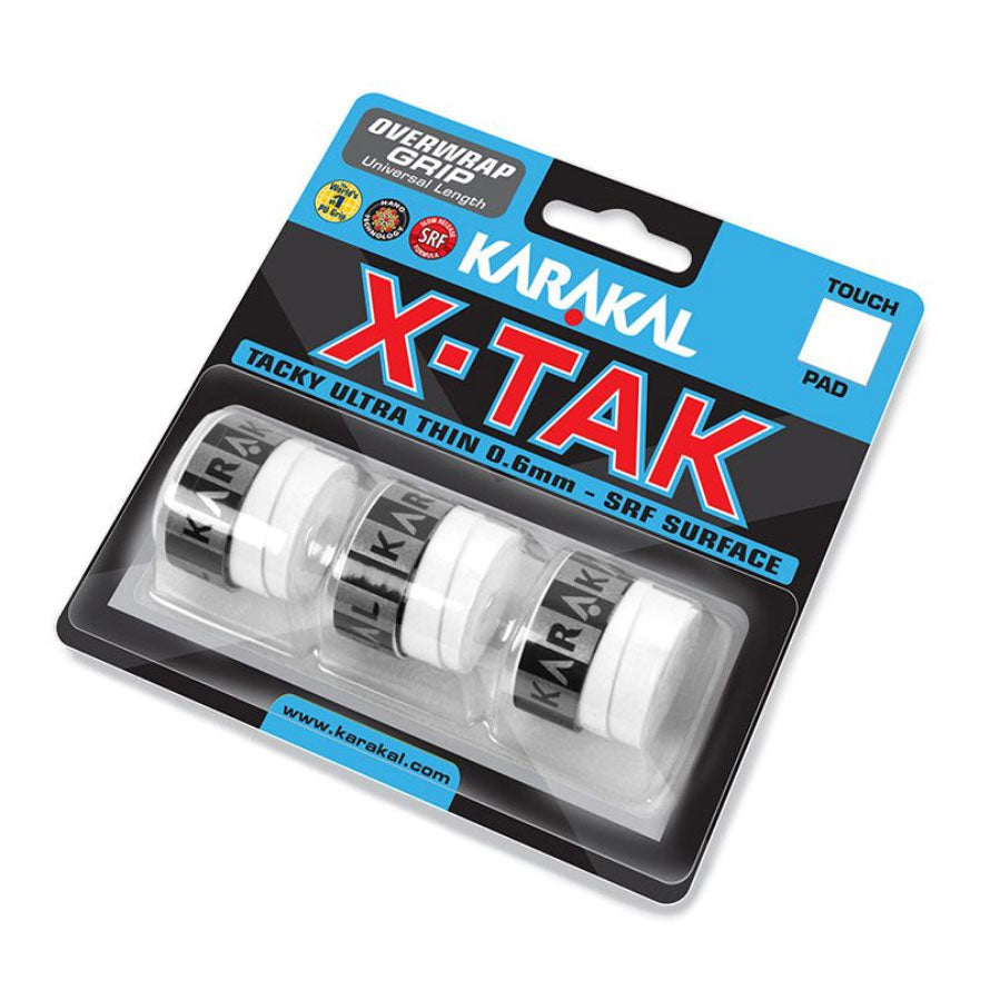 Karakal X-Tak Overgrips (3 Pieces)