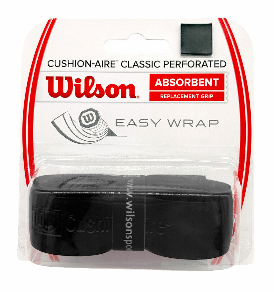 Wilson Cushion Aire Classic Perforated Grip (WRZ4210BK)