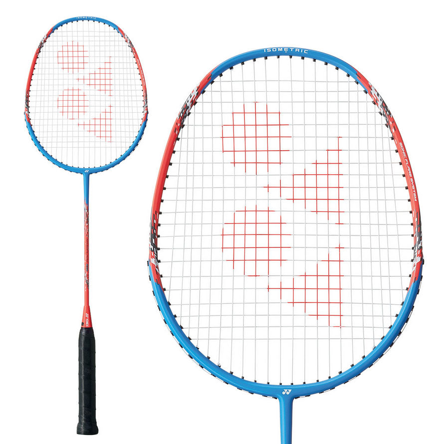 Yonex Nanoflare E13 Badminton Racket Strung (BLUE/RED)