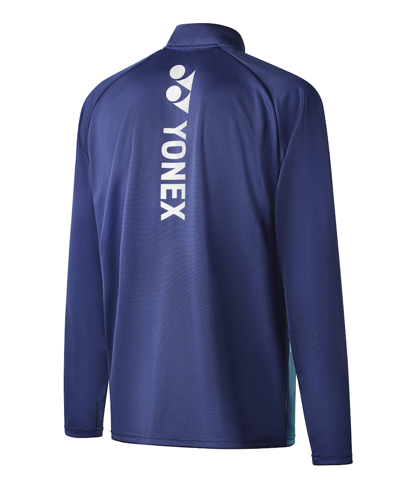 Yonex YML123 Zip Midlayer (Navy/Silver/Sky)