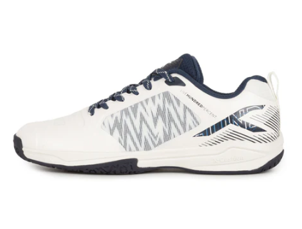 Hundred Best Armor Badminton Shoes - White/Navy