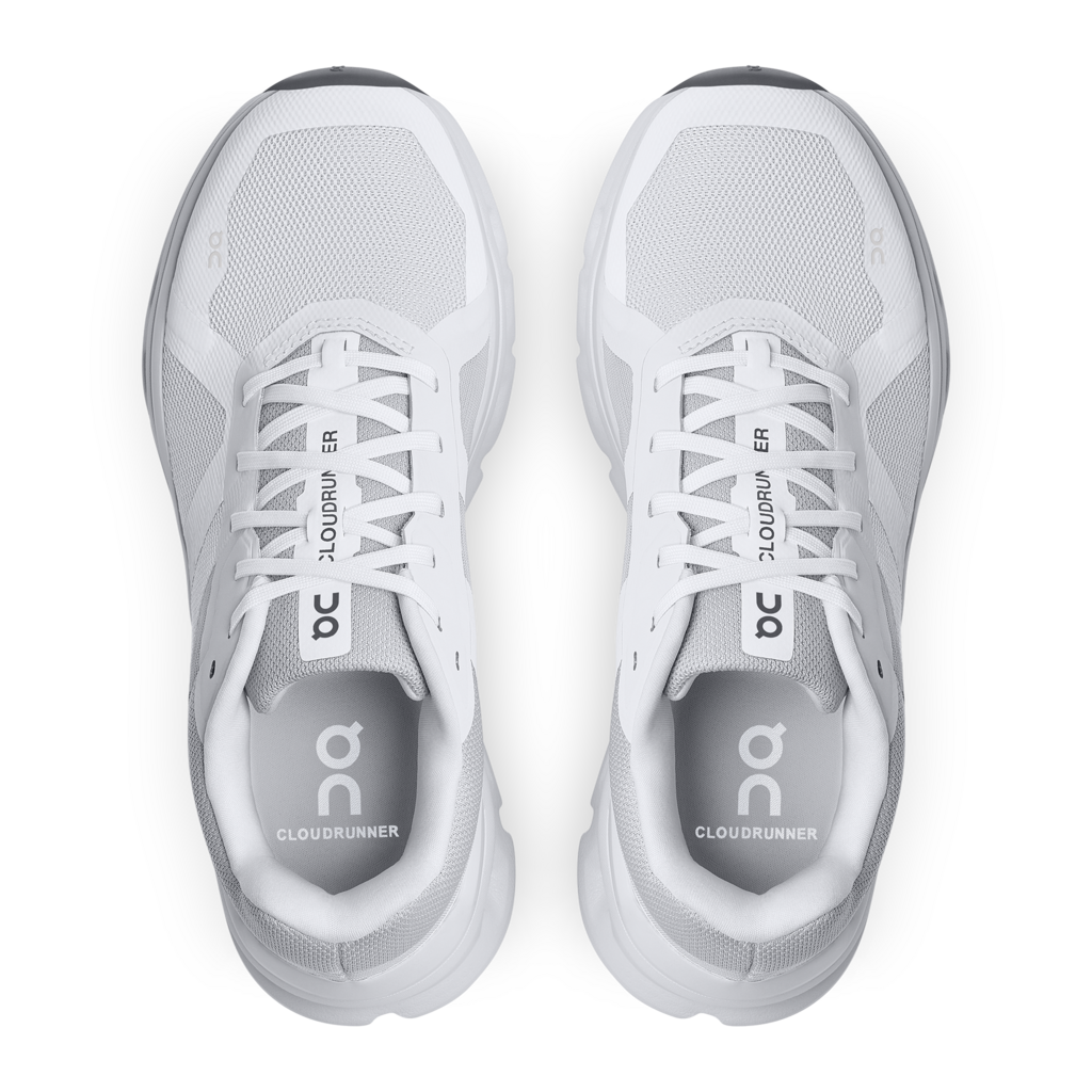 ON Cloudrunner 2 Mens (Frost/White)